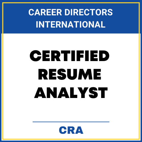 Career Directors International — Certified Resume Analyst (CRA)